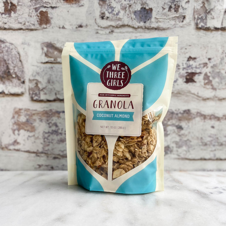 Picture of We Three Girls coconut almond granola
